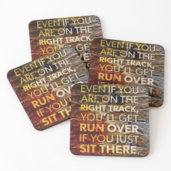 Item preview, Don't Just Sit There , Motivational Text Art designed and sold by NickDedidis.
