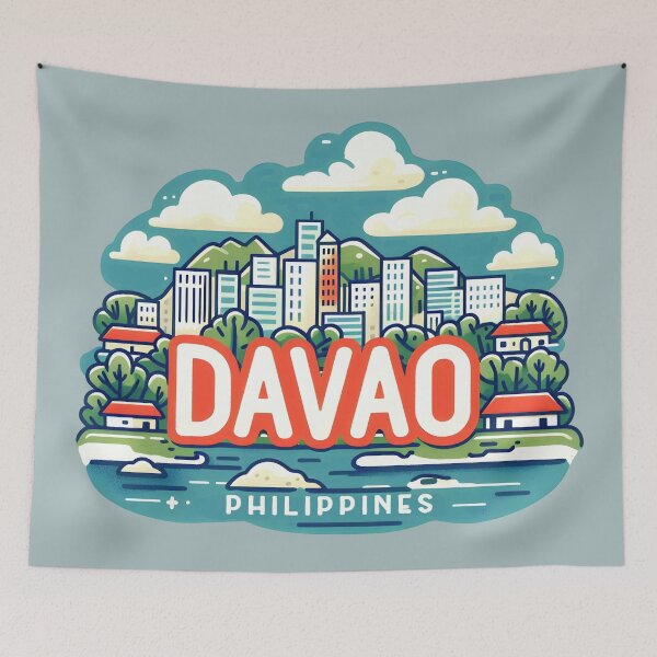 Item preview, Davao City Philippines  designed and sold by PaintMeWorld.