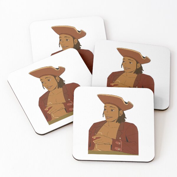 Item preview, Captain Drinking Wine designed and sold by doctorgbstudio.