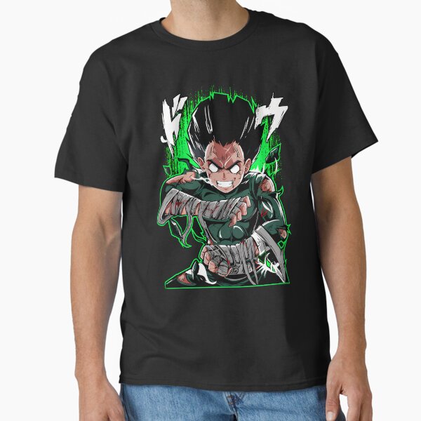 Item preview, Rock Lee Naruto Power Surge Art en mode sombre designed and sold by Fashvora.