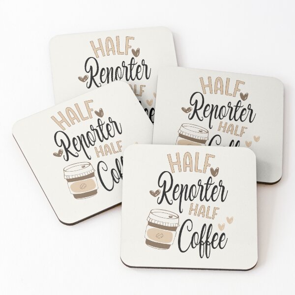 Item preview, Funny Reporter Coffee Awesome And Cool designed and sold by LifeGoods103.