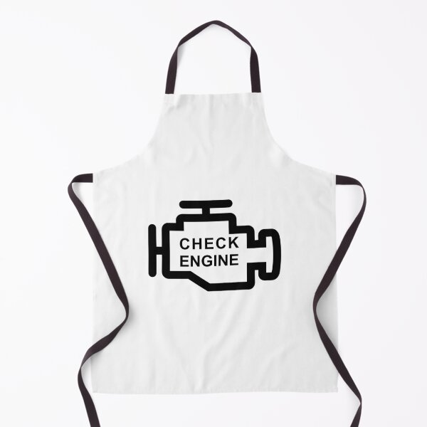 Item preview, CHECK ENGINE (WHITE) designed and sold by Marlon Oseguera.