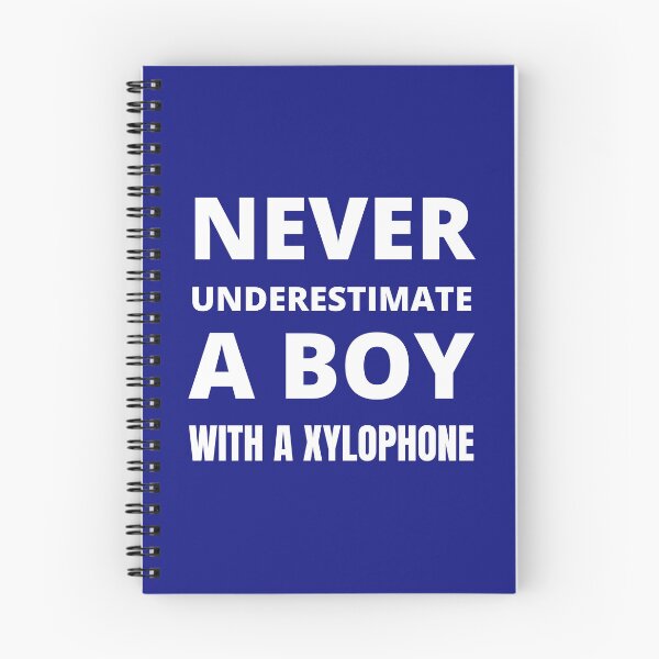 Item preview, Never underestimate a boy with a xylophone designed and sold by fev-rocks.