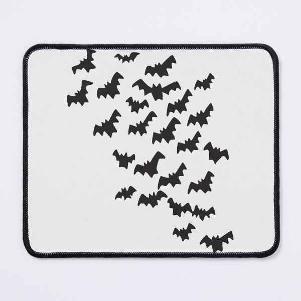 Item preview, Midnight Bat Swarm – Spooky Halloween Silhouette Design designed and sold by Victor Shadehorn.
