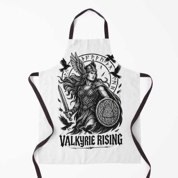 Item preview, Valkyrie Rising – Norse Warrior Woman designed and sold by FROSTULF .