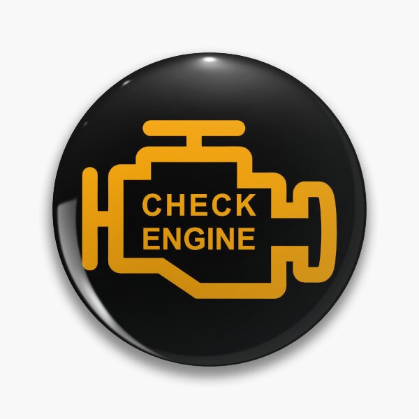 Item preview, CHECK ENGINE (BLACK) designed and sold by Marlon Oseguera.