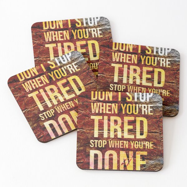 Item preview, Don't Stop , Motivational Art designed and sold by NickDedidis.