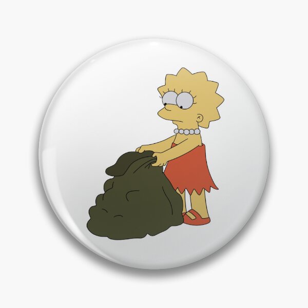 Artikelvorschau, Lisa Simpson und der Müll entworfen und verkauft von WillowTreeArt.