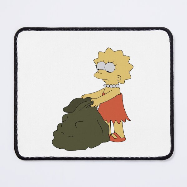 Artikelvorschau, Lisa Simpson und der Müll entworfen und verkauft von WillowTreeArt.