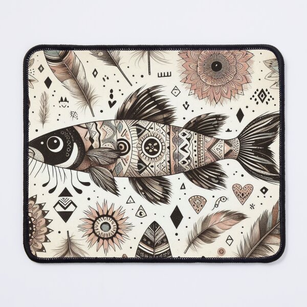 Item preview, Fish in Feathers and Fringe designed and sold by Vanich-Panich.