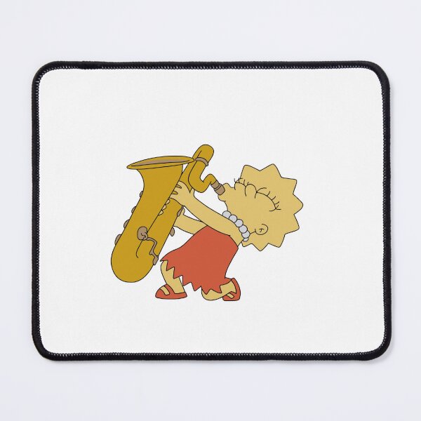 Item preview, Lisa Simpson Playing the Saxophone  designed and sold by WillowTreeArt.