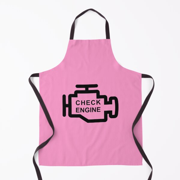 Item preview, CHECK ENGINE (#FF99CC) designed and sold by Marlon Oseguera.