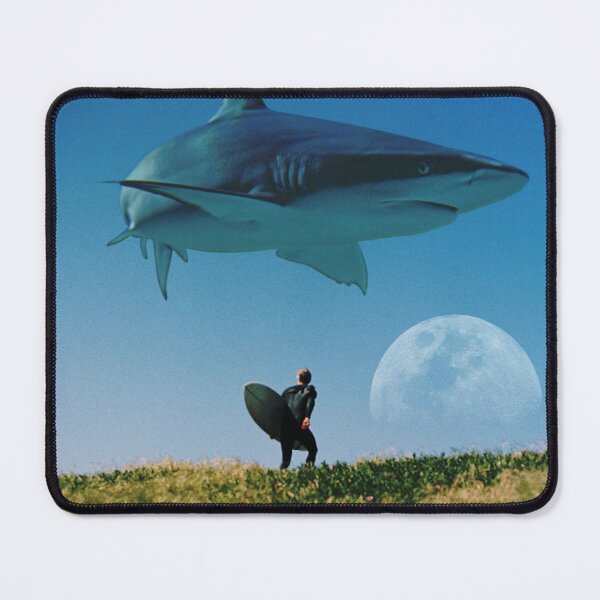Item preview, Shark and surfer designed and sold by MarcelGW.