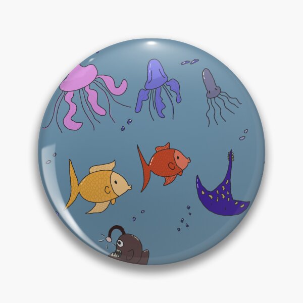 Item preview, fishys designed and sold by stickerssbysoph.