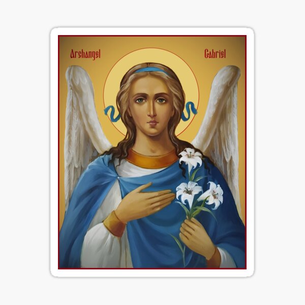 Item preview,  icon Archangel Gabriel designed and sold by orthodox-icon.