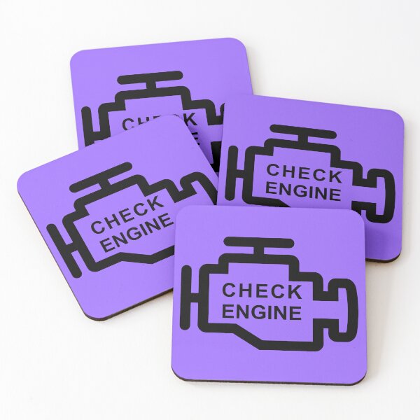Item preview, CHECK ENGINE (#9966FF) designed and sold by Marlon Oseguera.