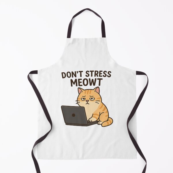 Item preview, Don't Stress Meowt - Cat Design designed and sold by FriskySloths.