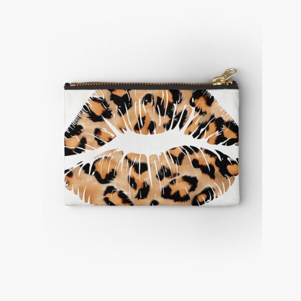 Item preview, Leopard Print Lips – Fierce & Feminine Pop Art designed and sold by DreamPatch.