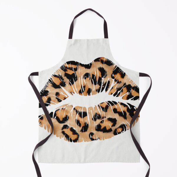 Item preview, Leopard Print Lips – Fierce & Feminine Pop Art designed and sold by DreamPatch.