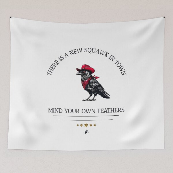 Item preview, Bird-Themed Cowboy Sheriff designed and sold by Icelander1.