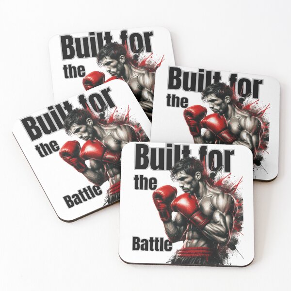 Item preview, Built for the Battle – Fierce Boxing Warrior Design designed and sold by JenniferCreaArte .