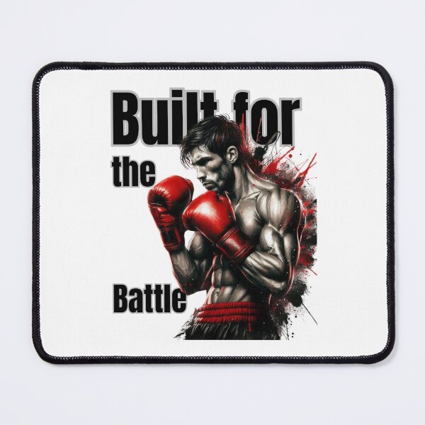 Item preview, Built for the Battle – Fierce Boxing Warrior Design designed and sold by JenniferCreaArte .