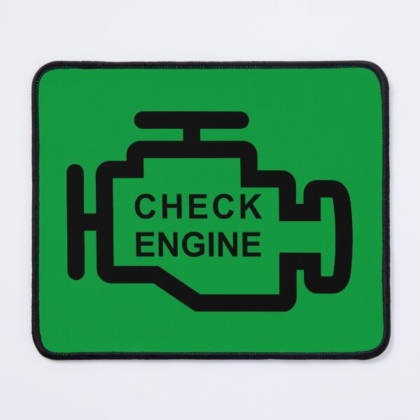 Item preview, CHECK ENGINE (#009933) designed and sold by Marlon Oseguera.