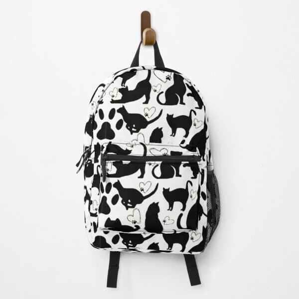 Item preview, Black Cat Lover Pattern Collection – Journals, T-Shirts & Mugs designed and sold by Humanity brush .