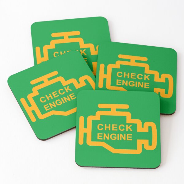 Item preview, CHECK ENGINE (#009933) designed and sold by Marlon Oseguera.
