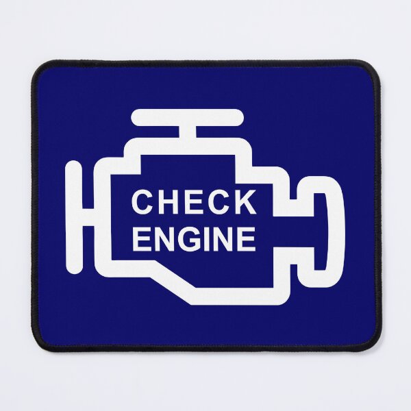 Item preview, CHECK ENGINE (#000066) designed and sold by Marlon Oseguera.
