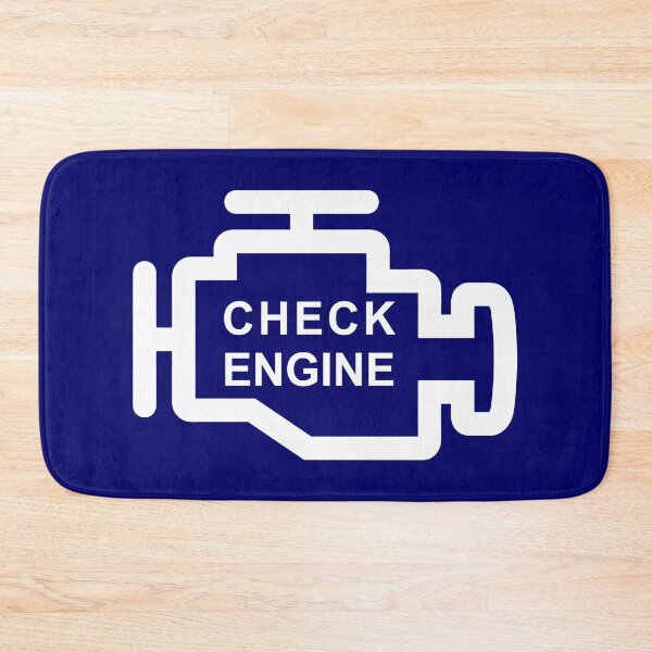 Item preview, CHECK ENGINE (#000066) designed and sold by Marlon Oseguera.