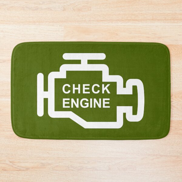 Item preview, CHECK ENGINE (#496100) designed and sold by Marlon Oseguera.