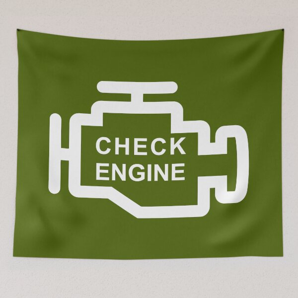 Item preview, CHECK ENGINE (#496100) designed and sold by Marlon Oseguera.