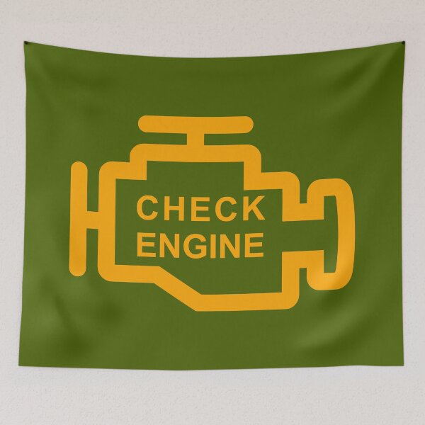 Item preview, CHECK ENGINE (#496100) designed and sold by Marlon Oseguera.