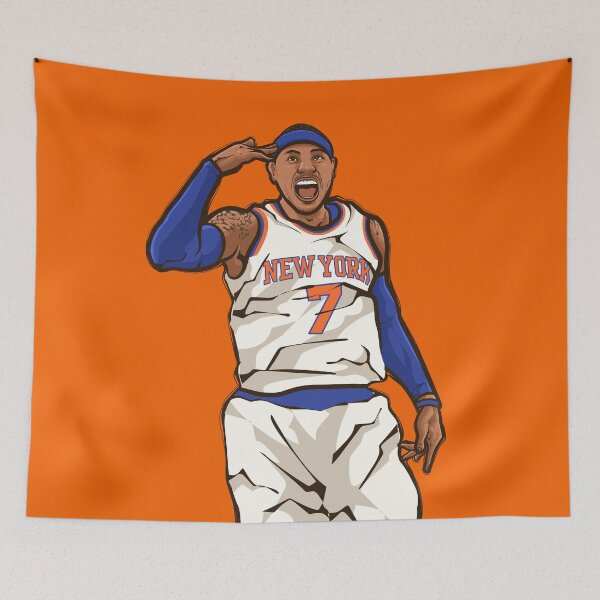 Item preview, Carmelo Anthony Celebration Cartoon designed and sold by RatTrapTees.