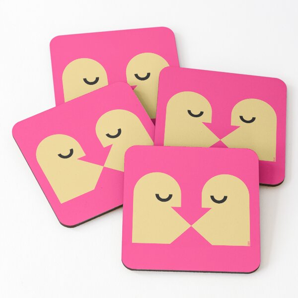 Item preview, Mouth Kiss / Kissing Couple (Smooching / Queer / 2C) designed and sold by MrFaulbaum.