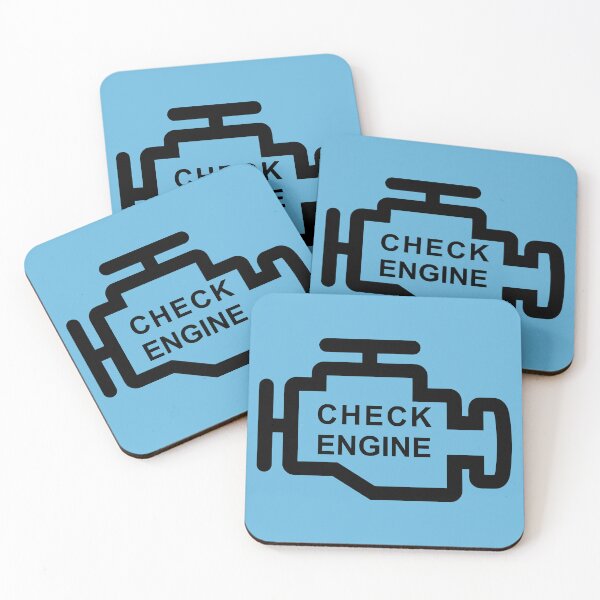 Item preview, CHECK ENGINE (#65B7DD) designed and sold by Marlon Oseguera.