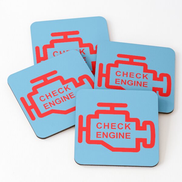 Item preview, CHECK ENGINE (#65B7DD) designed and sold by Marlon Oseguera.
