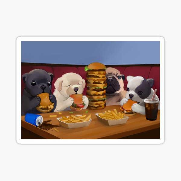 Item preview, pibble lunch designed and sold by raposilda.
