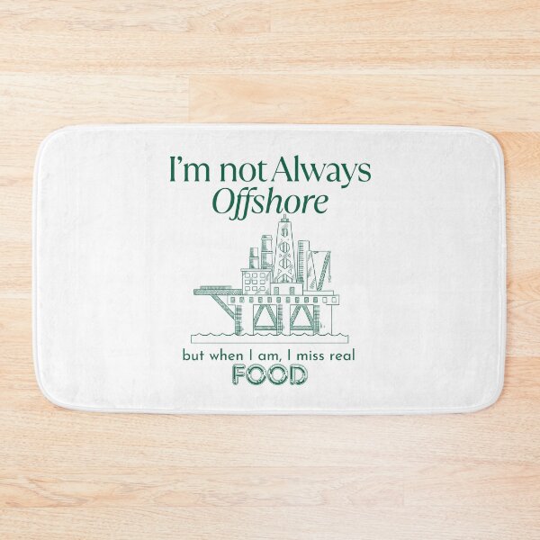 Item preview, I'm not always offshore but when I am, I miss real food designed and sold by Peerless-Prime.