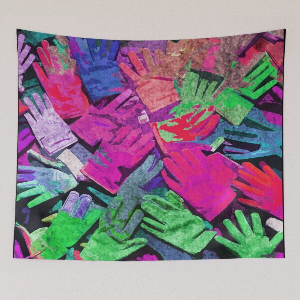 Item preview, Abstract gloves designed and sold by kinpirks.