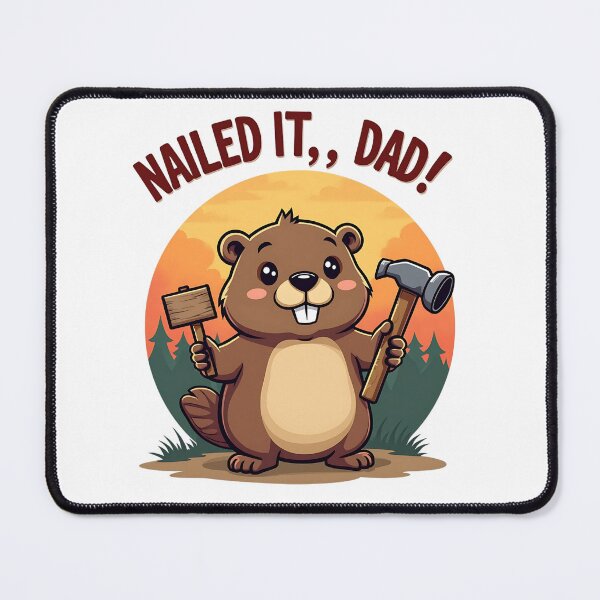 Item preview, Nailed It Dad – Handy Beaver Builder Tribute Father’s Day designed and sold by Taans-Creation.