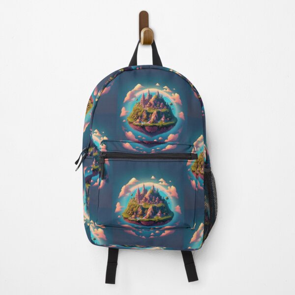 Item preview, A fantastic castle on the mountaintop among the clouds designed and sold by Design your dreams.