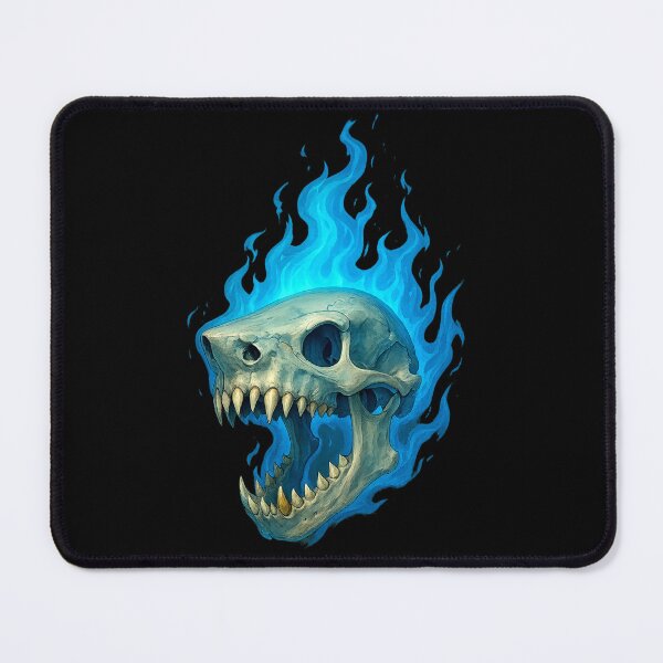 Item preview, Flaming Shark Skull Cool designed and sold by FarieArt.
