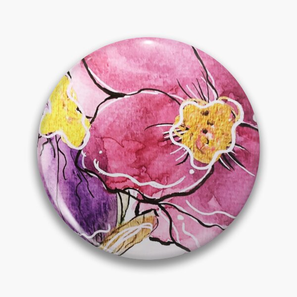 Item preview, Bold Purple and Pink Loose Watercolor designed and sold by Code4Designs.
