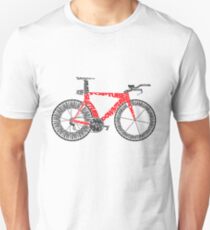 Anatomy of a Time Trial Bike Unisex T-Shirt
