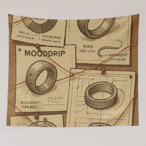 Item preview, MoodDrip Ring Schematics designed and sold by AbstractAnom.