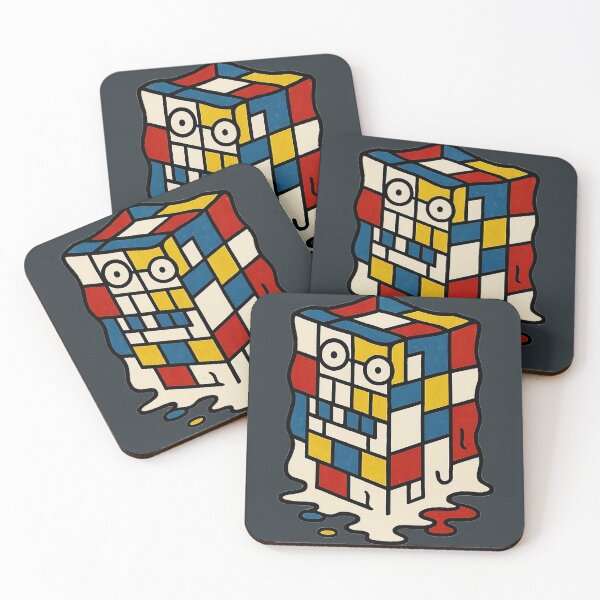 Item preview, Gelatinous Cube Mondrian designed and sold by Lorefinder.