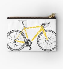 Typographic Anatomy of a Tour de France Bike Studio Pouch
