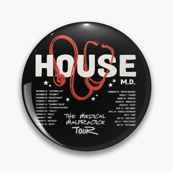 Item preview, House MD tour designed and sold by cowboyycorner.
